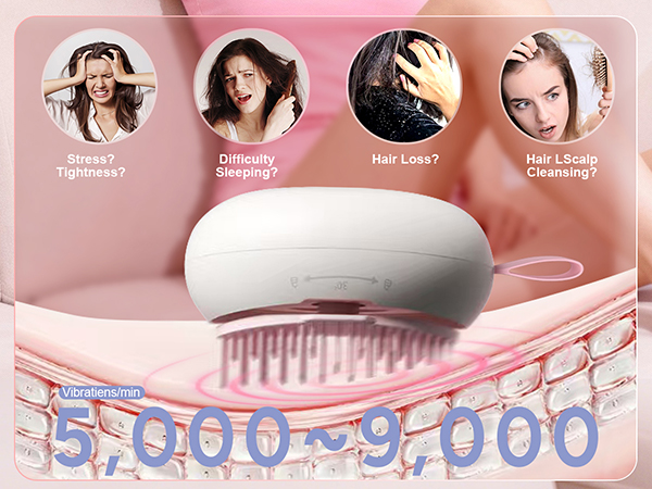 electric scalp massager scalphero - smart scalp massager scalp massager hair growth electric