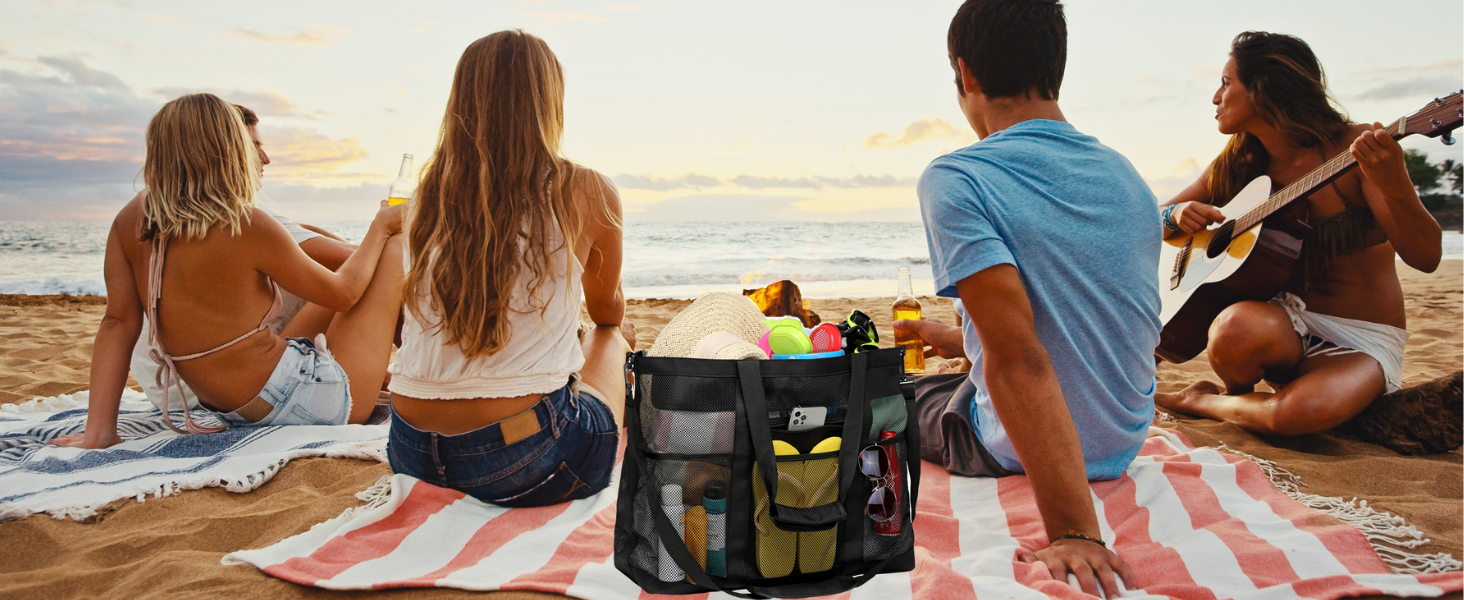 family beach bag