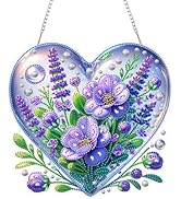 Eiflow Acrylic Diamond Art Hanging Kit for Adults, DIY Diamonds Painting Door Hanger Board Kit, S...