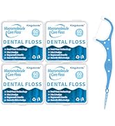 Kingbzis 2 in 1 Dental Floss Picks-240 Count Flossers for Braces,Non-Damaging,Suitable for Daily ...