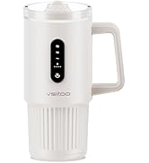 Vsitoo S5 Pro 25oz AI Auto-Sensing Self Heating Coffee Mug with Touch Screen Display, Heated Tumb...