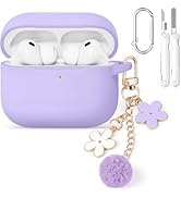Wowwat for AirPods Pro 3 Case Cover 2025, Soft Silicone Protective Shell Compatible with Apple Ai...