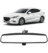 ciciglow Rear View Mirror for Mazda 3 CX-3 CX-5 MX-5, KD53-69-220B, Interior Center, Rectangular,...