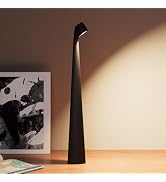 HAPYGI Portable Cordless LED Desk Lamp,Rechargeable Wireless Table Lamp, 3-Level Brightness, Pati...