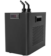 SimpMyloobe Aquarium Chiller, 47gal 1/10HP Fish Tank Cooler Cooling Machine, 110V 160L Aquarium C...