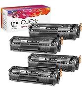 12A Q2612A - ejet Compatible Toner Cartridge Replacement for HP Q2612 12A Toner Cartridge for HP ...