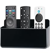 First-zgel 3 Slot Adjustable Remote Holder Wall Mount, TV Controller Holder Hollow Bottom Slot Ea...