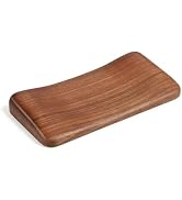 Faluber Ergonomic Walnut Wood Wrist Rest for Mouse - 6.3x3.15 inches/16x8cm, Comfort Support with...