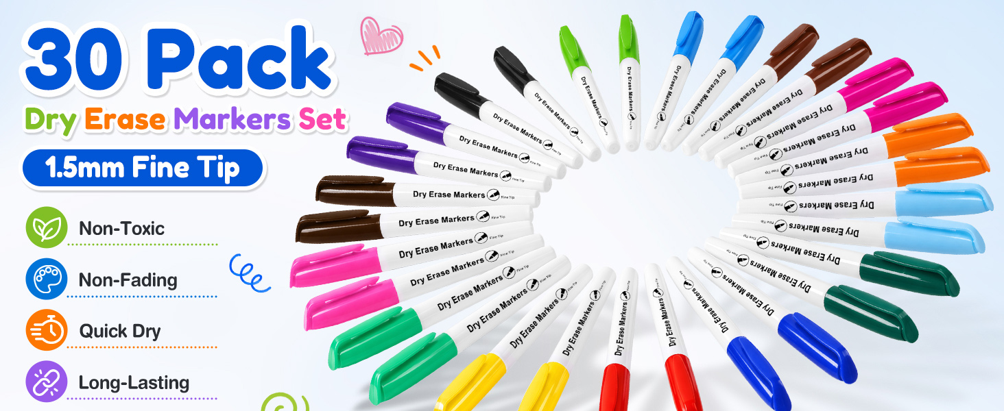 dry erase markers
