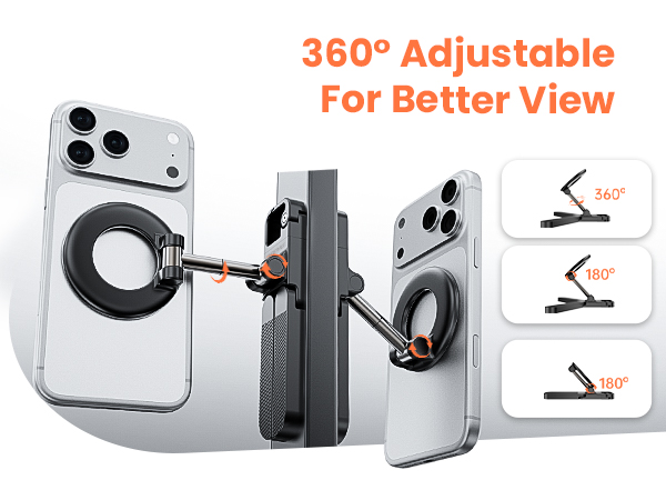 360° Adjustable for Better View