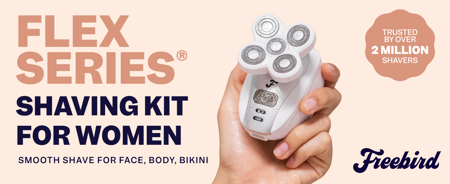 flex series shaving kit for women
