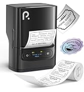 PM220S Label Maker Machine with Tape, 2 Inch Bluethooth Portable Thermal Label Printer for Small ...