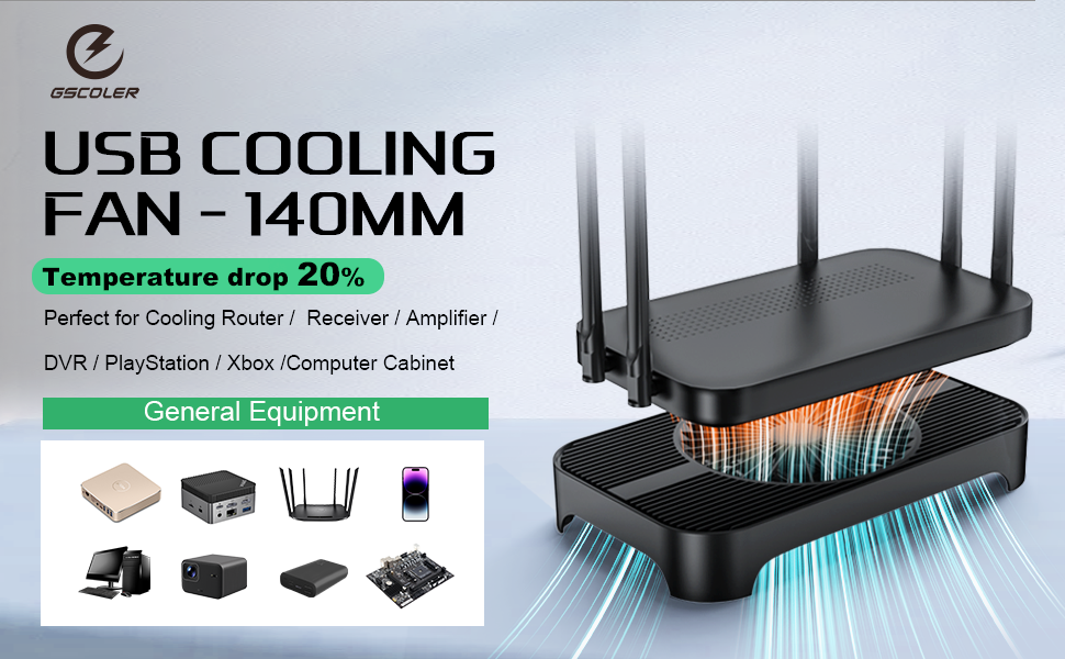 usb computer cooling fan