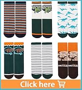 6 Pairs Boys Kids Socks Crazy Fun Novelty Funny Cotton Crew Children Teenage Boys Socks