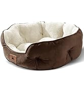 Asvin Medium Dog Bed for Medium Dogs, Cat Beds for Indoor Cats, Pet Bed for Puppy and Kitty, Extr...