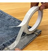 Hoacm Double Sided Tape for Clothes, 1/2Inch*40 FT Hemming Tape for Pants, No Sewing Ironing Hem ...