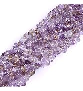 HAAMIIQII Natural Ametrine Chips Irregular Stones Energy Healing Loose Gemstone Beads for Jewelry...