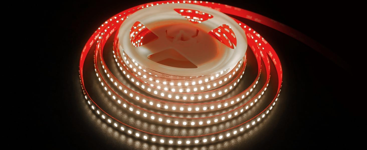 24V DC UL Listed 2835 LED strip light with long lifespan, Light output remain consistent overtime
