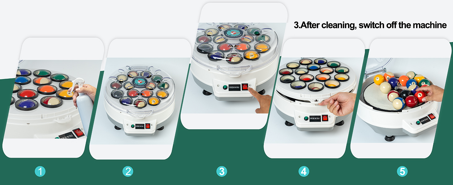 ball washing machine billiard