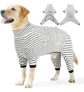 Dog Winter Coat Sweater Dog Clothes Soft Fleece Pullover Pajamas, Dog Cold Weather Coats Warm Win...