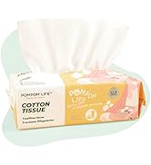 POMPOM LIFE Disposable Face Towel, Ultra Soft Thick Wash Cloths for Adults and Baby, 100% Cotton ...