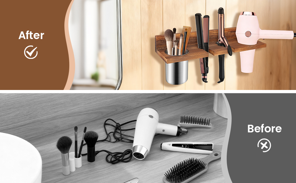 hair tool organizer