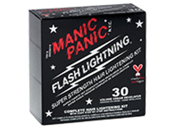 Flash Lightning Hair Bleaching Kit- 30 Volume Cream Developer