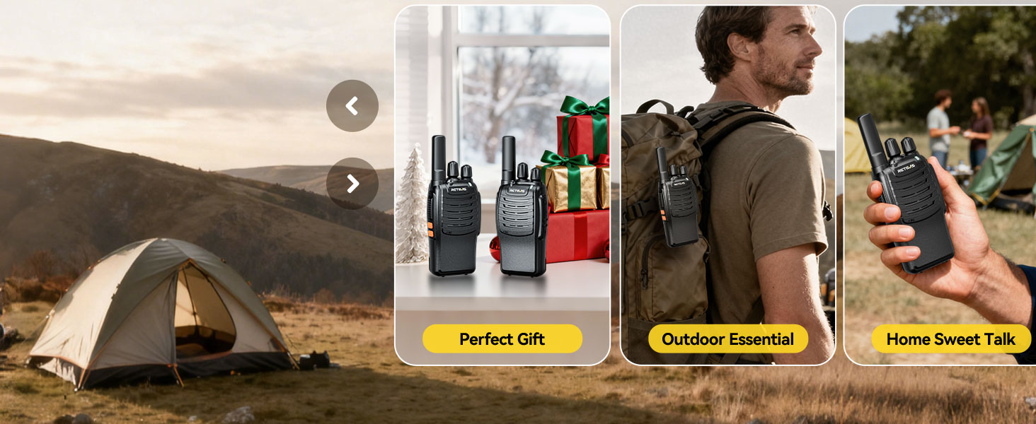 walkie talkies for outdoor activities