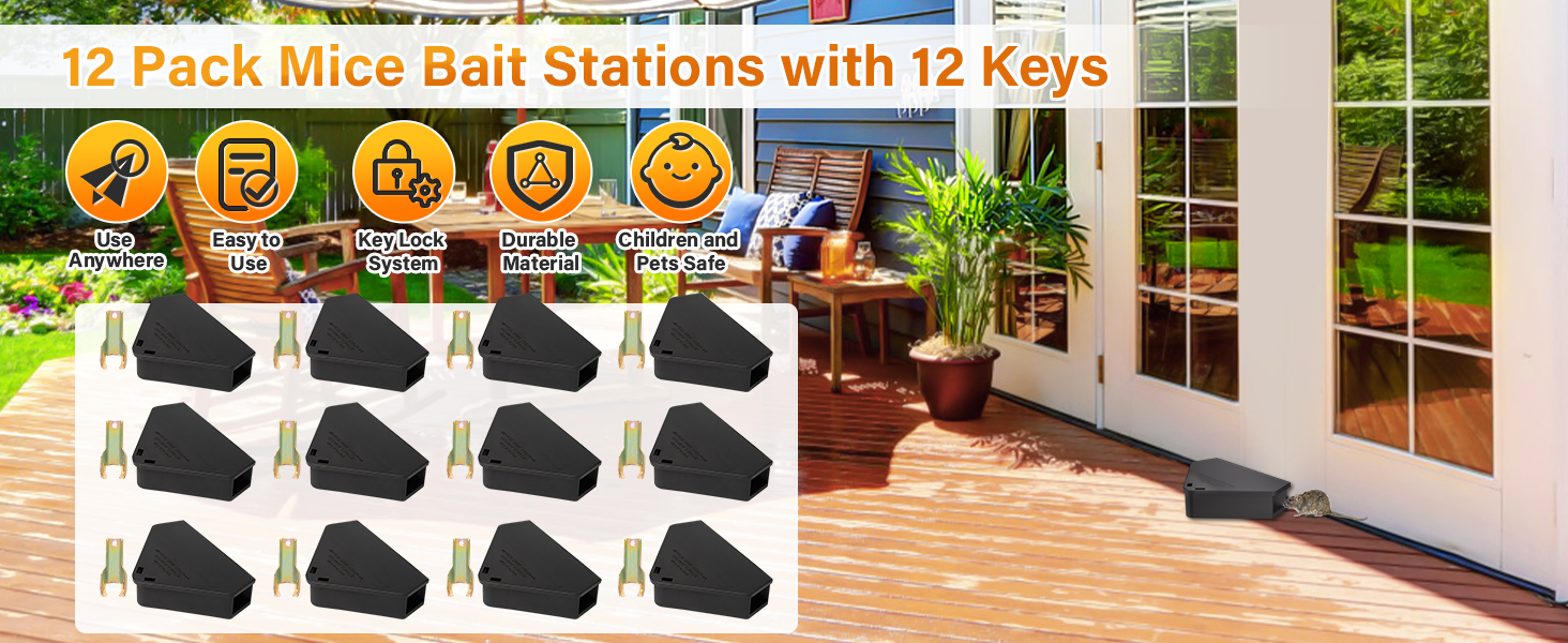 mouse stations mice station mouse box trap mice trap box
