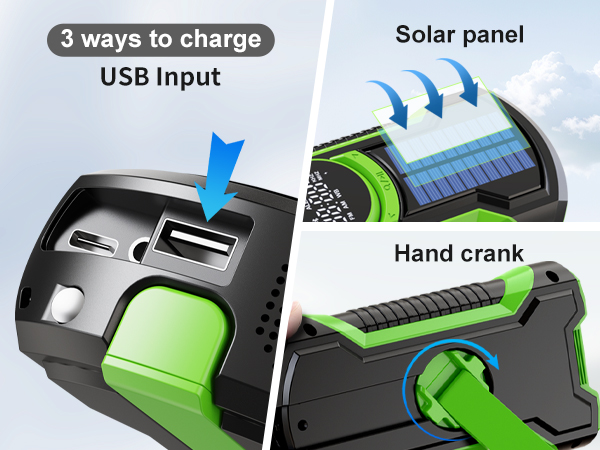 3 ways to charge