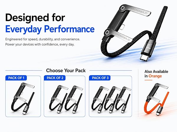240w Braided Fast Charge Cable