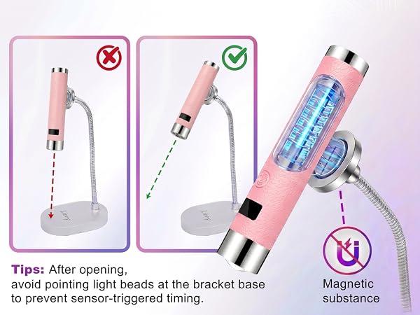 gel x nail lamp