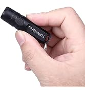 TUNENGE Rechargeable Keychain Flashlights, 650 High Lumens EDC Pocket Flashlights, Mini Flashligh...