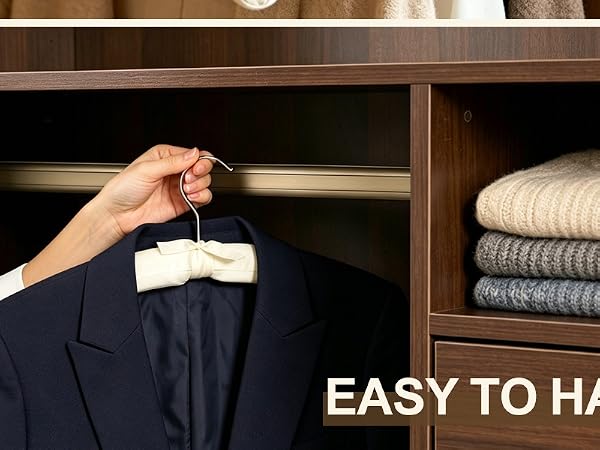 easy to hang padded hangers