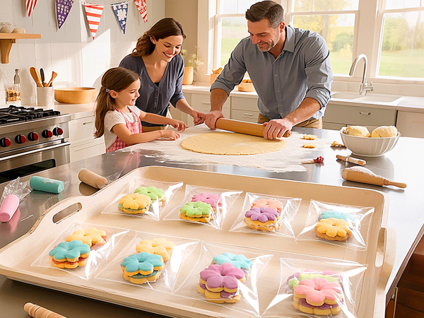 Self Sealing Cookie Bags