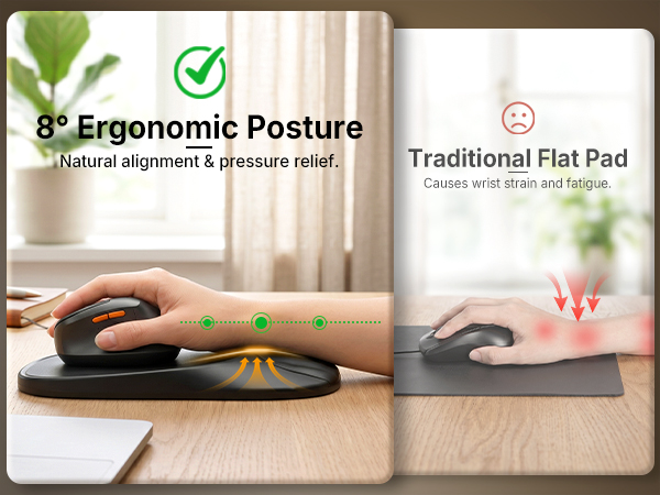 carpal tunnel pain relief mousepad wrist support cushion mat