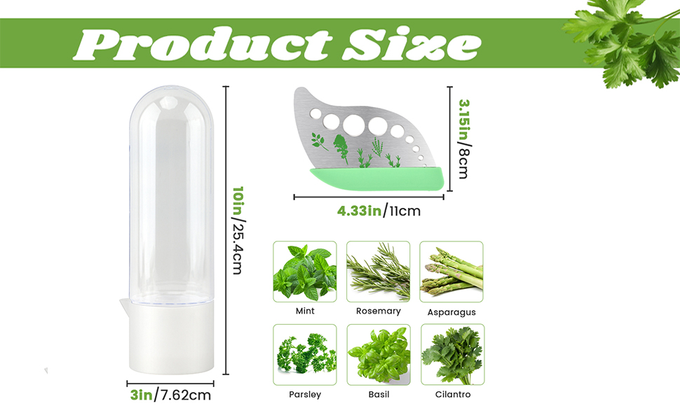 Herb Keeper Container for Refrigerator