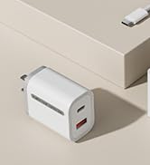 USB C Charger Block 30W, Dual Port Wall Fast Charger, Type C USB PD 3.0 Power Adapter for iPhone1