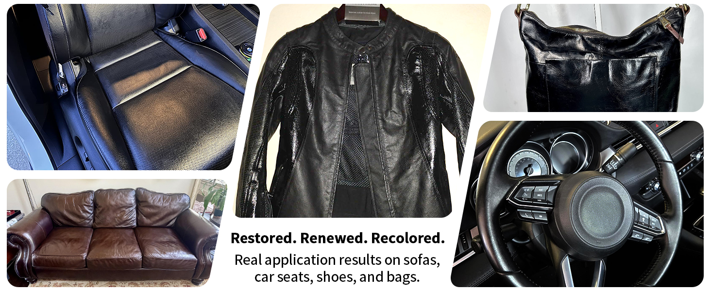black leather paint
