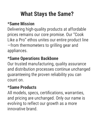 temppro will stay the same mission operation backbone and products as Thermopro