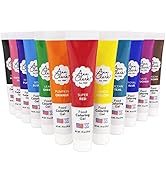 Ann Clark Professional-Grade Food Gel Made in USA, 12-Pack