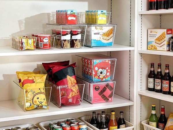 Pantry Organizers and Storage Bins