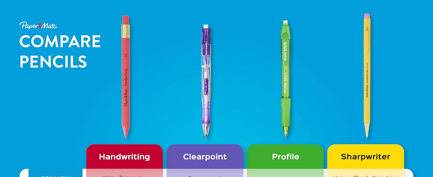 Paper Mate Compare Pencils