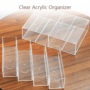 clear acrylic organizer