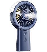 Otlonpe Handheld Misting Fan Portable, 4000mAh Rechargeable Small Personal Water Spray Hand Held ...