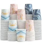 BYSNOW 300 Pack 5 oz Paper Cups, Disposable Bathroom Cups, Small Mouthwash Cups, Mini Paper Cups ...