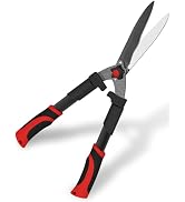 GARTOL Garden Hedge Shears & Clippers, Manual Hedge Trimmer with Comfort Grip Lightweight Handles...