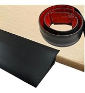 BEIEBIJOB Floor Transition Strip Door Threshold 39 inch, 1/2'' ~ 3/5'' Threshold Ramps, Self-Adhe...