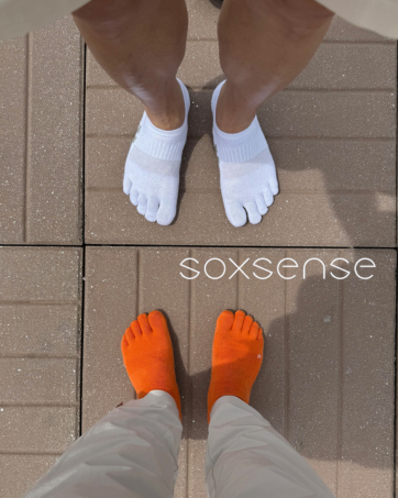 soxsense toe socks
