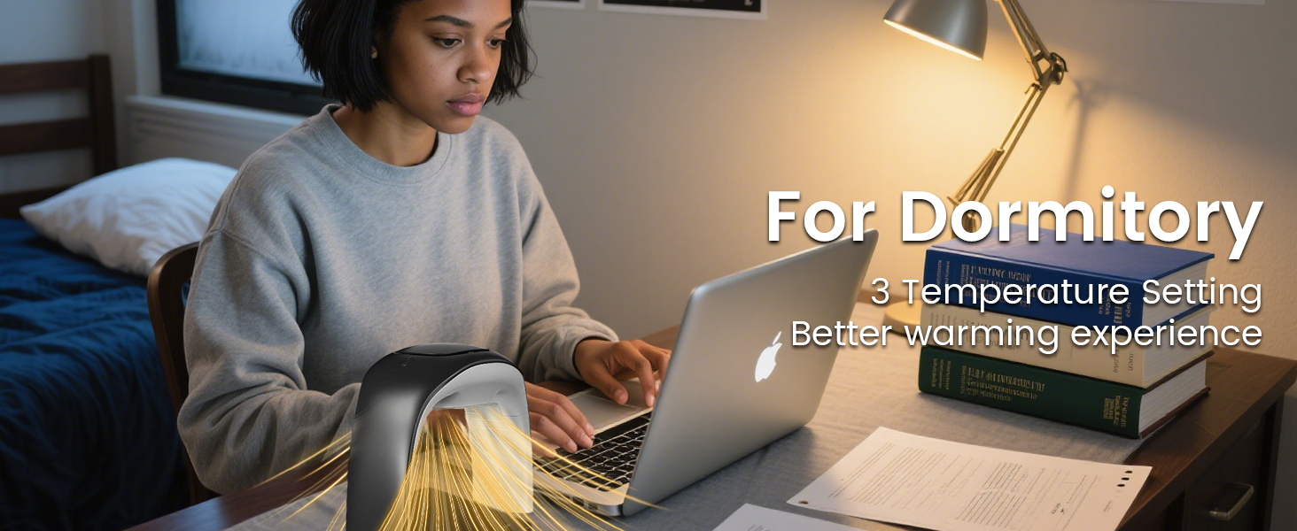 xuenair heated mouse pad hand warmer for domitory has 3 temperature setting and better warming